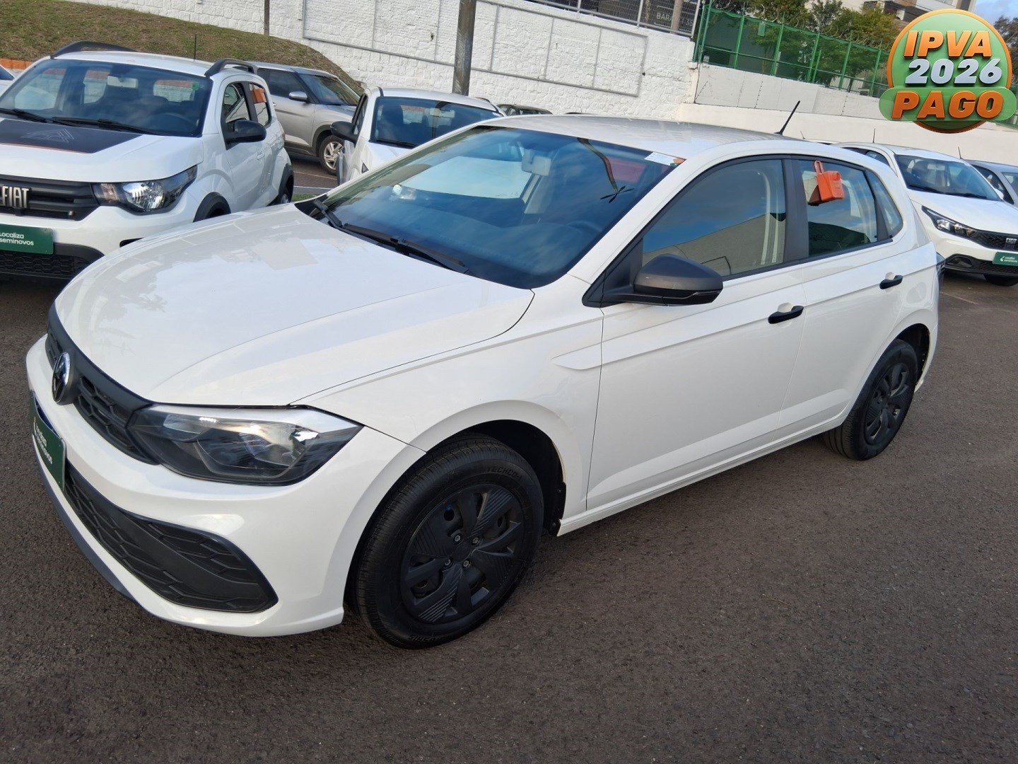 Volkswagen Polo Track Rock in Rio 1.0 Flex 12V 5p na cor Branco no Canoas / RS - 971126