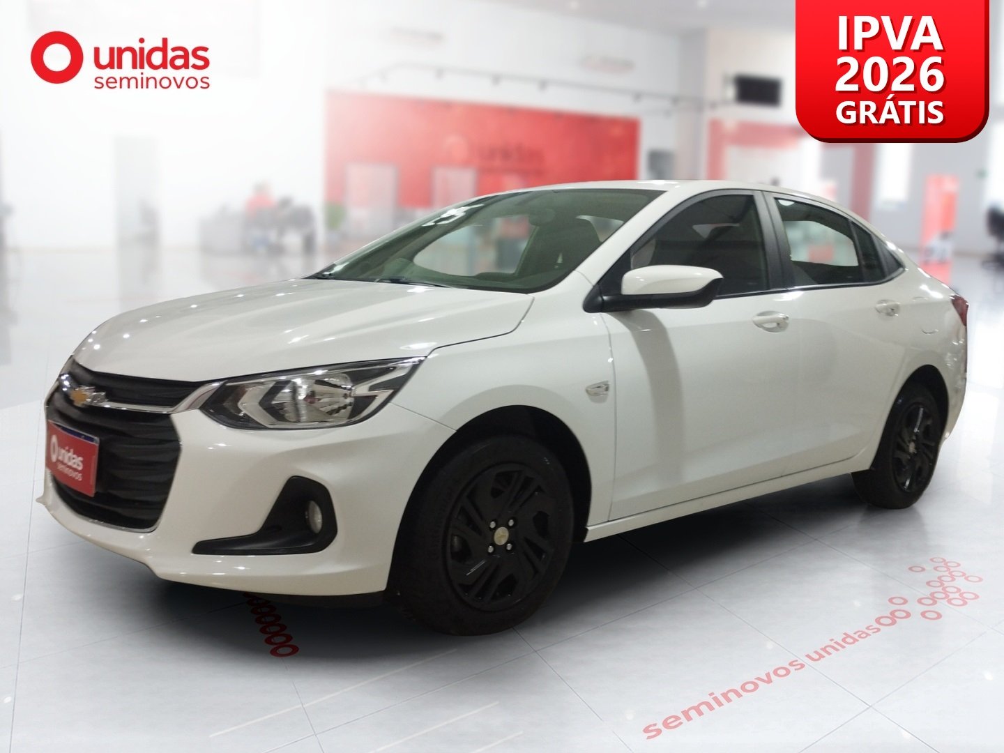 Chevrolet Onix HATCH LT 1.0 12V Flex 5p Mec. na cor Branco no Canoas / RS - 971292