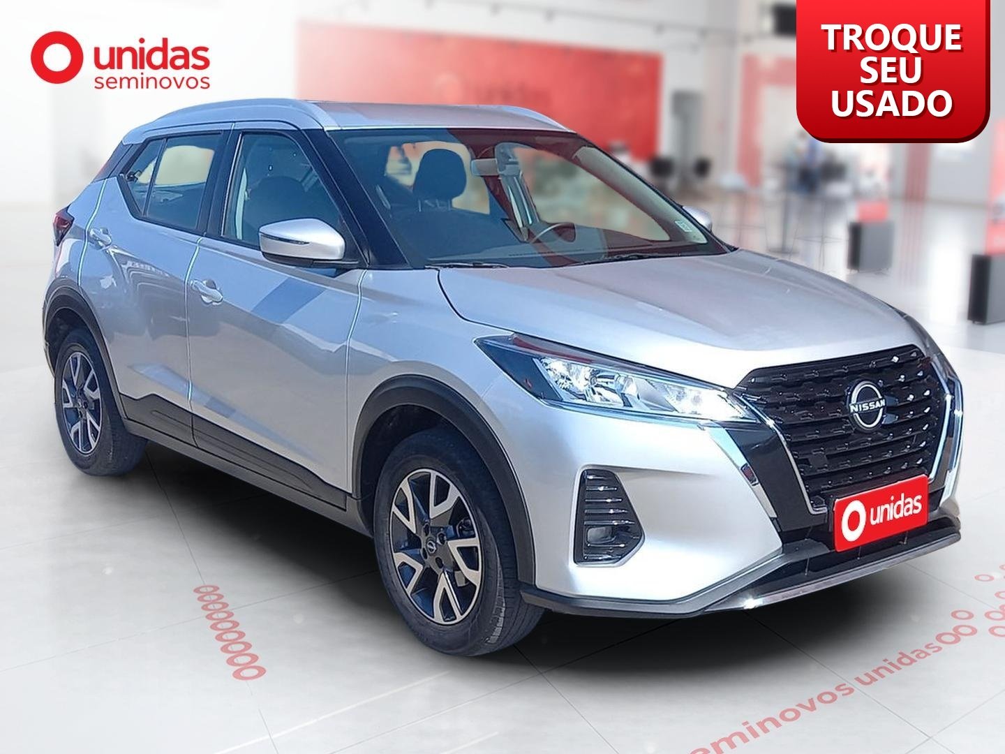 Nissan KICKS Sense 1.6 16V Flex Aut. na cor Prata no Porto Alegre / RS - 971313
