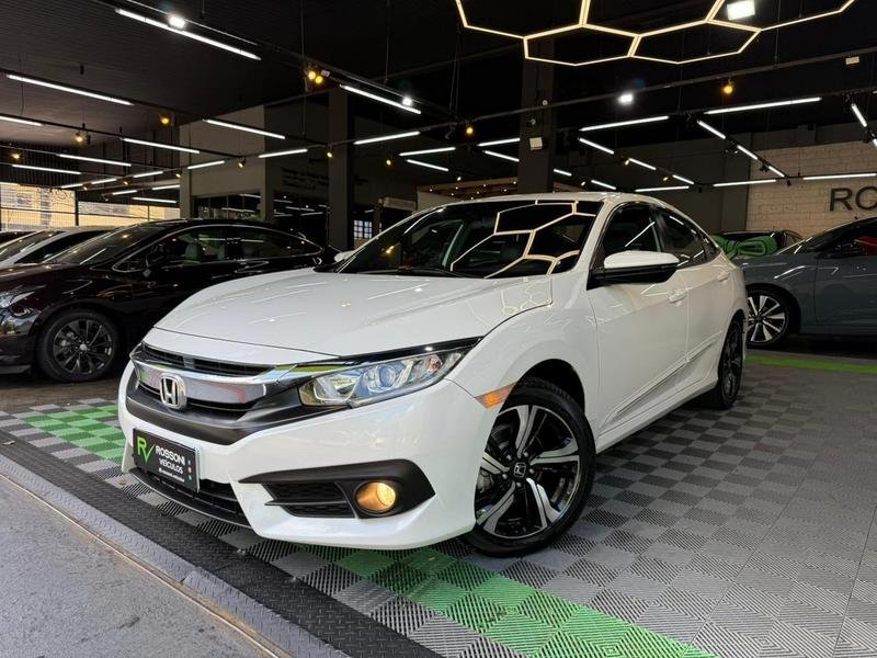 Honda Civic Sedan EXL 2.0 Flex 16V Aut.4p na cor Branco em Londrina / PR - 971321