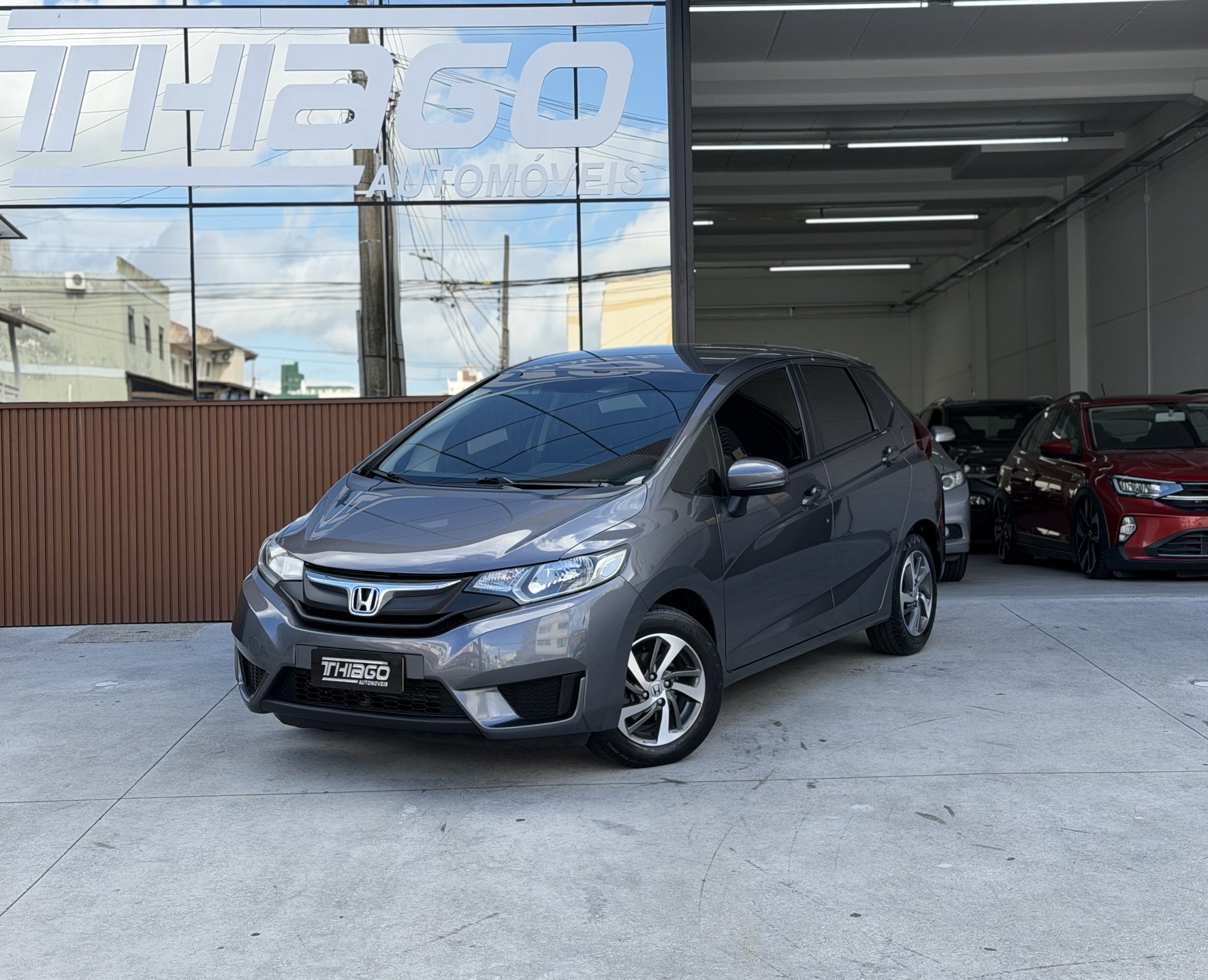 Honda Fit LX 1.5 Flexone 16V 5p Aut. na cor Cinza em Palhoça / SC - 971326