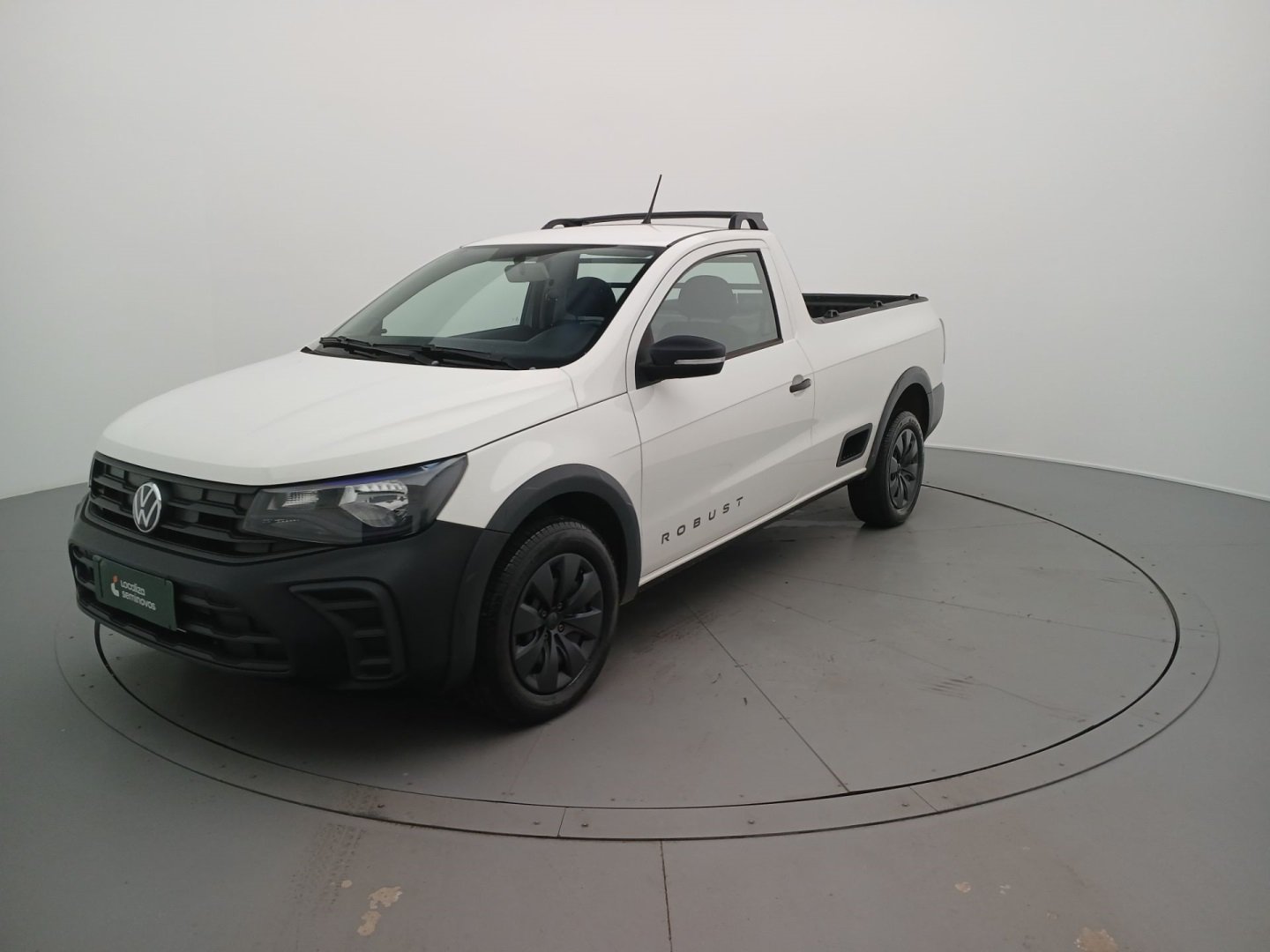 Volkswagen Saveiro Robust 1.6 Total Flex 16V na cor Branco em Cascavel / PR - 971361