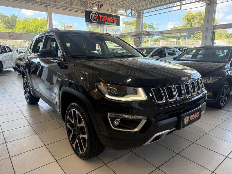 Jeep Compass LIMITED 2.0 4x2 Flex 16V Aut. na cor Preto em Curitiba / PR - 971574