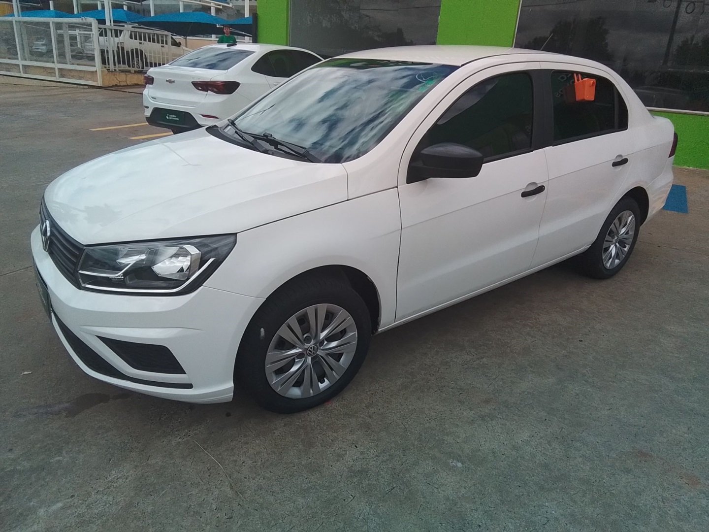 Volkswagen Voyage 1.6/1.6 City Mi Total Flex 8V 4p na cor Branco em Campinas / SP - 971756