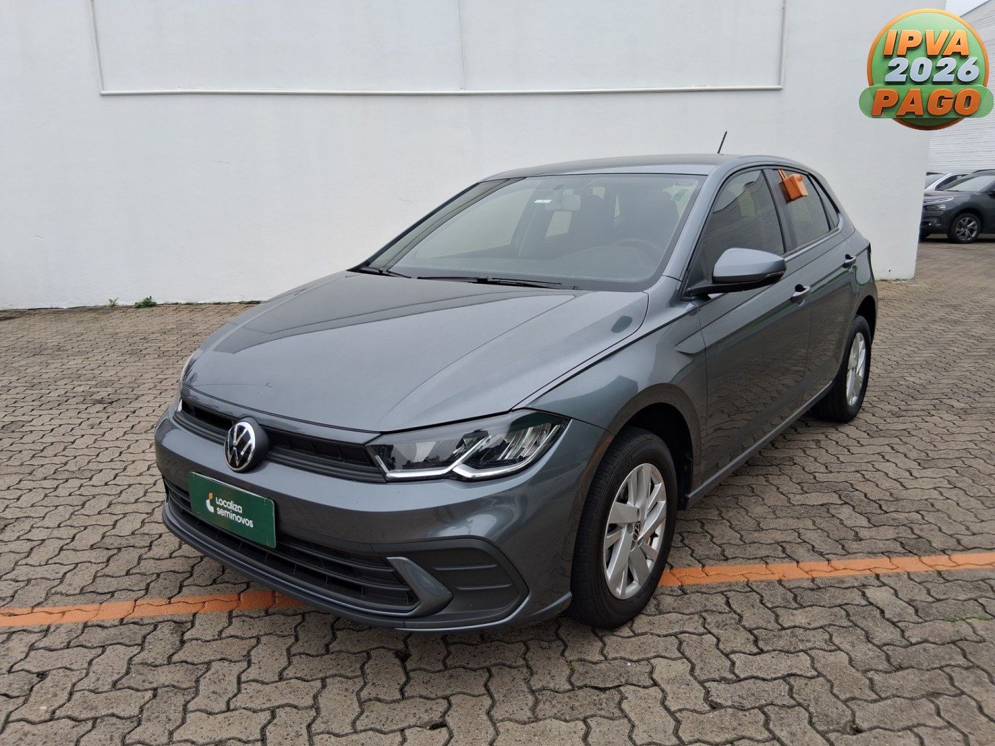 Volkswagen Polo 1.0 Flex 12V 5p na cor Cinza no Porto Alegre / RS - 971941