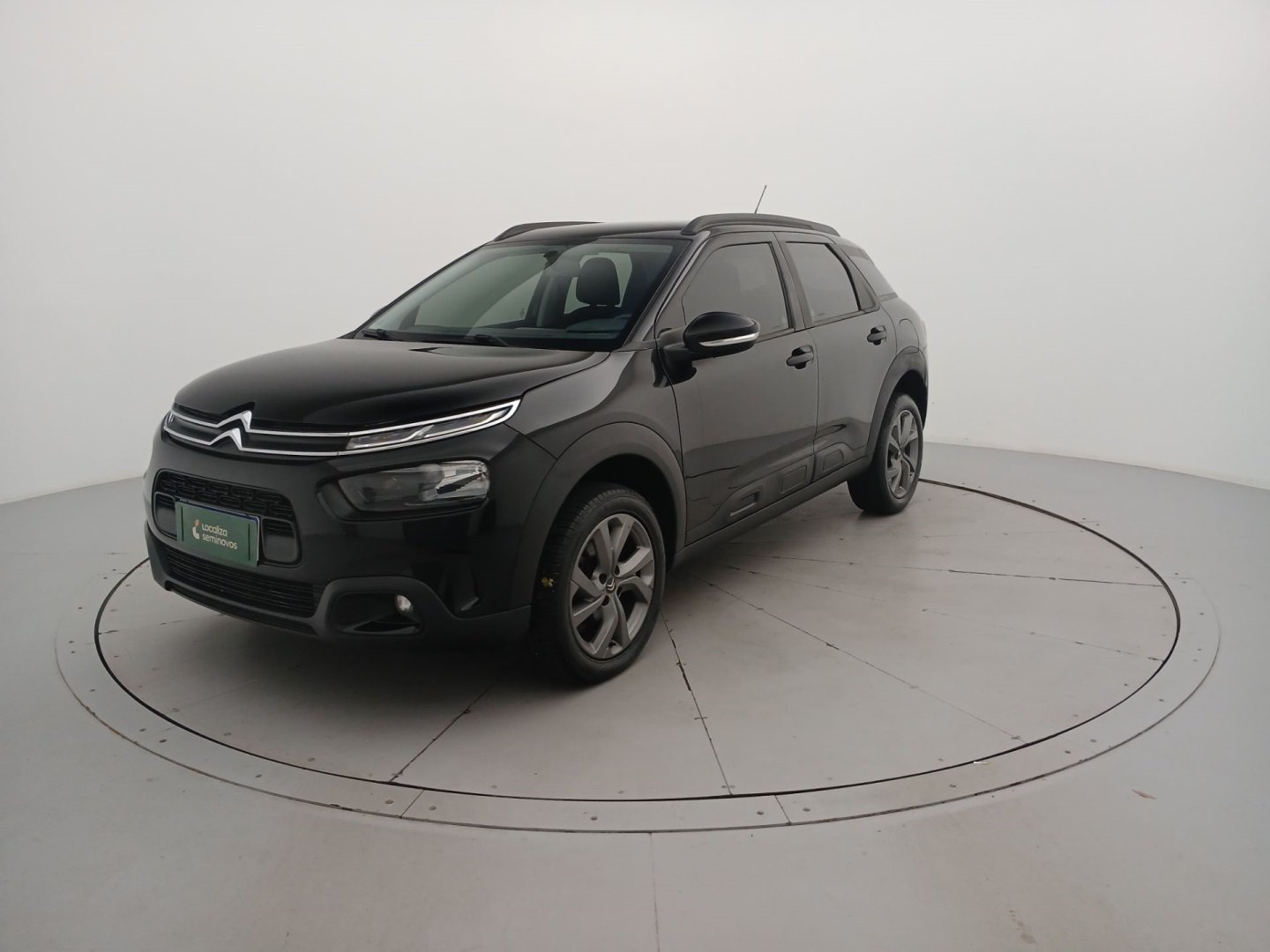 Citroën C4 Cactus FEEL 1.6 16V Flex Aut. na cor Preto em Joinville / SC - 971952
