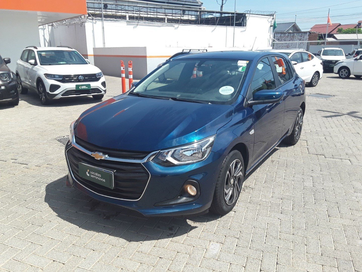 Chevrolet Onix HATCH LT 1.0 12V TB Flex 5p Mec. na cor Azul no Porto Alegre / RS - 972168