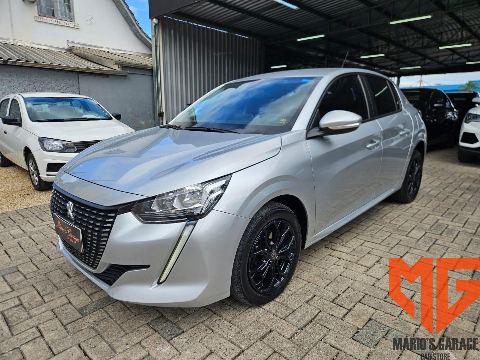 Peugeot 208 Allure 1.5 Flex 8V 5p na cor Prata em Blumenau / SC - 972333