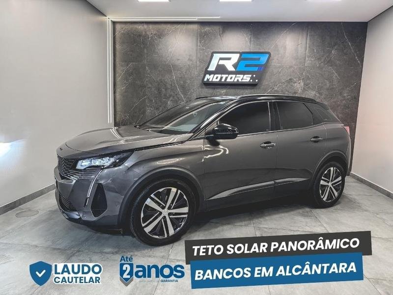Peugeot 3008 GT Pack 1.6 Turbo 16V 5p Aut. na cor Cinza no Canoas / RS - 972720