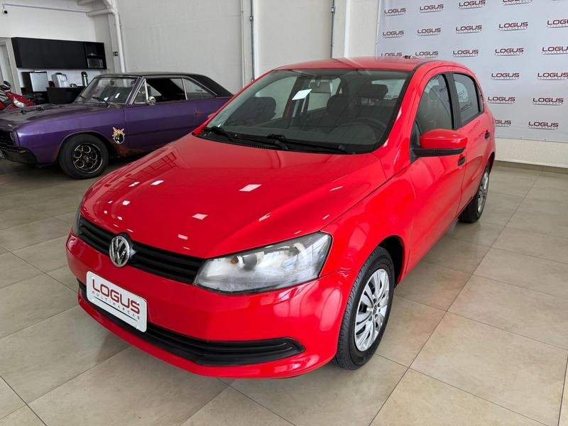 Volkswagen Gol Trendline 1.0 T.Flex 12V 5p na cor Vermelho em Curitiba / PR - 972879