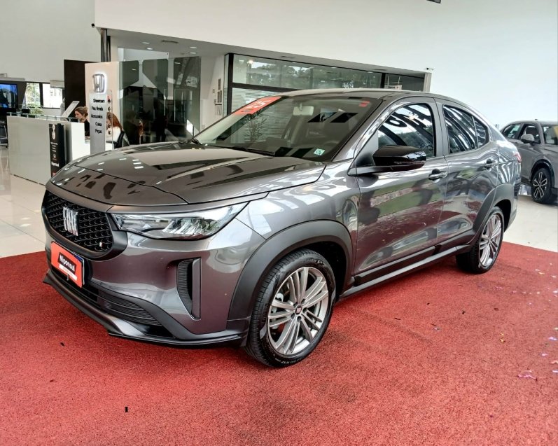 Fiat Fastback 1.0 200 Turbo Flex Aut na cor Cinza em Curitiba / PR - 973019