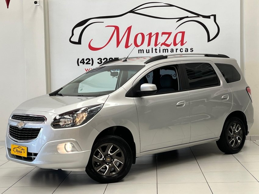 Chevrolet Spin LTZ 1.8 8V Econo.Flex 5p Mec. na cor Prata em Ponta Grossa / PR - 973093