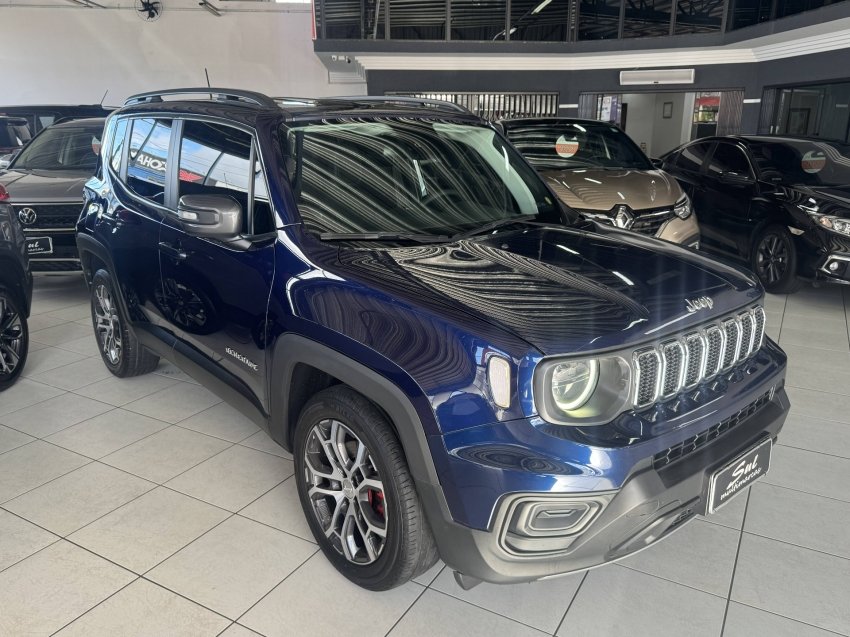 Jeep Renegade Long. T270 1.3 TB 4x2 Flex Aut. na cor Azul em Ponta Grossa / PR - 973113