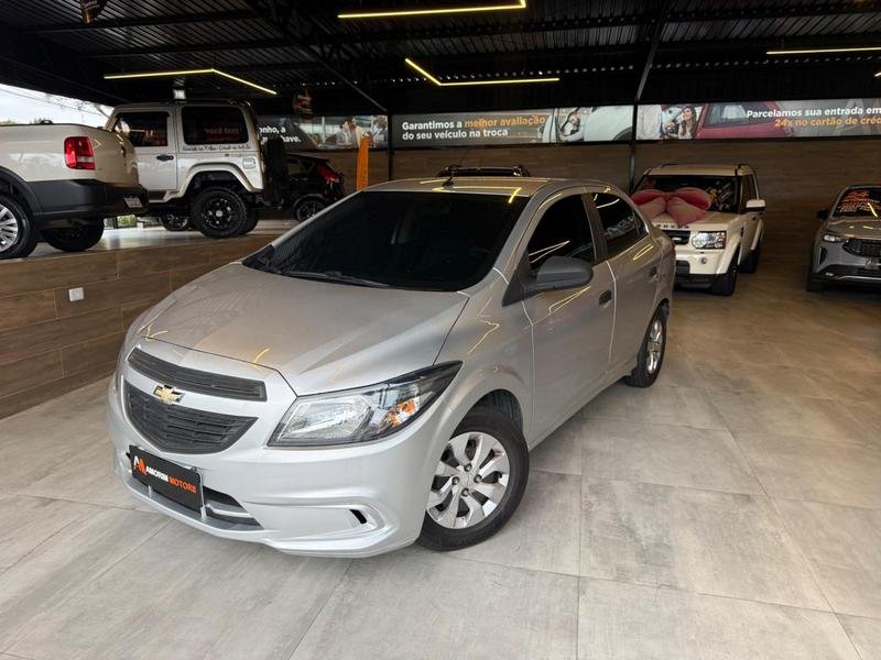 Chevrolet Prisma Sed. Joy/ LS 1.0 8V FlexPower 4p na cor Prata em São José dos Pinhais / PR - 973232