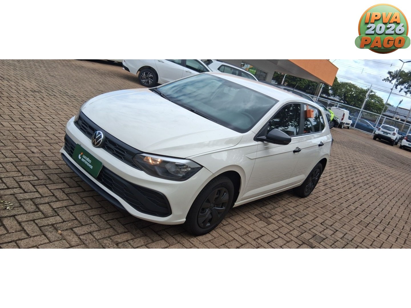 Volkswagen Polo Track Rock in Rio 1.0 Flex 12V 5p na cor Branco em Maringá / PR - 973262