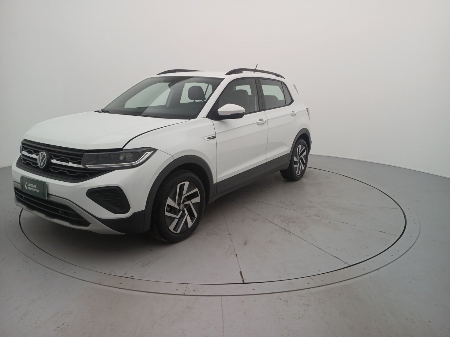 Volkswagen T-Cross Comfor. 200 TSI 1.0 Flex 5p Aut. na cor Branco em Chapecó / SC - 973297