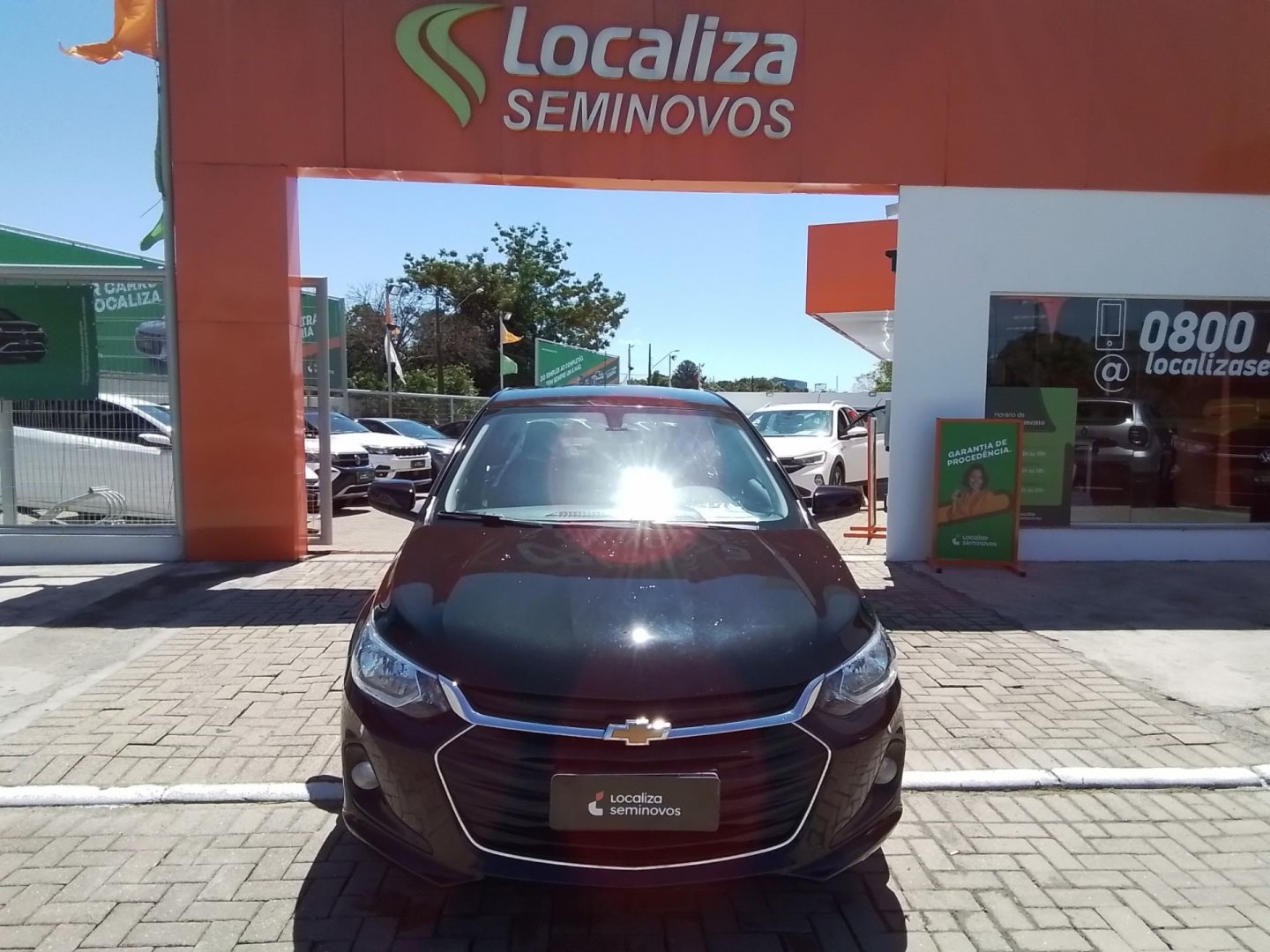 Chevrolet Onix HATCH LT 1.0 8V FlexPower 5p Mec. na cor Preto em Palhoça / SC - 973629
