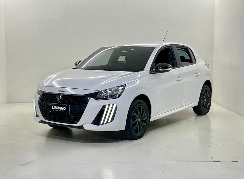 Peugeot 208 Active 1.0 Flex 5p Mec. na cor Branco em Ponta Grossa / PR - 973926
