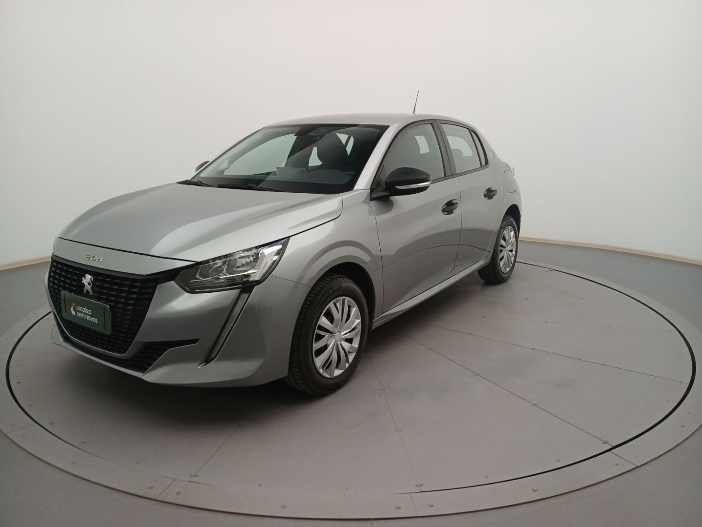 Peugeot 208 Like 1.0 Flex 6V 5p Mec. na cor Cinza em Campinas / SP - 974485
