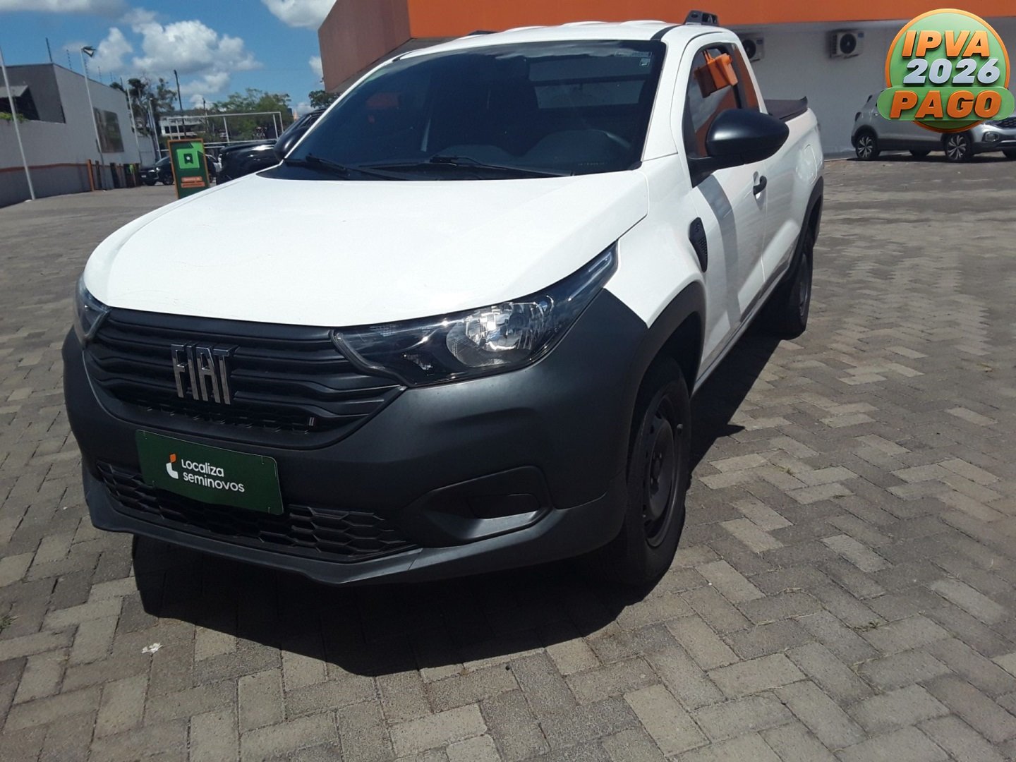 Fiat Strada Freedom 1.3 Flex 8V CD na cor Branco em Maringá / PR - 975053