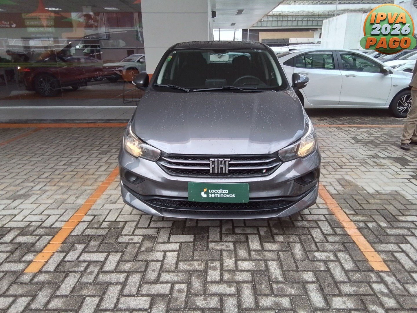 Fiat Cronos DRIVE 1.3 8V Flex Aut. na cor Prata em Palhoça / SC - 975147