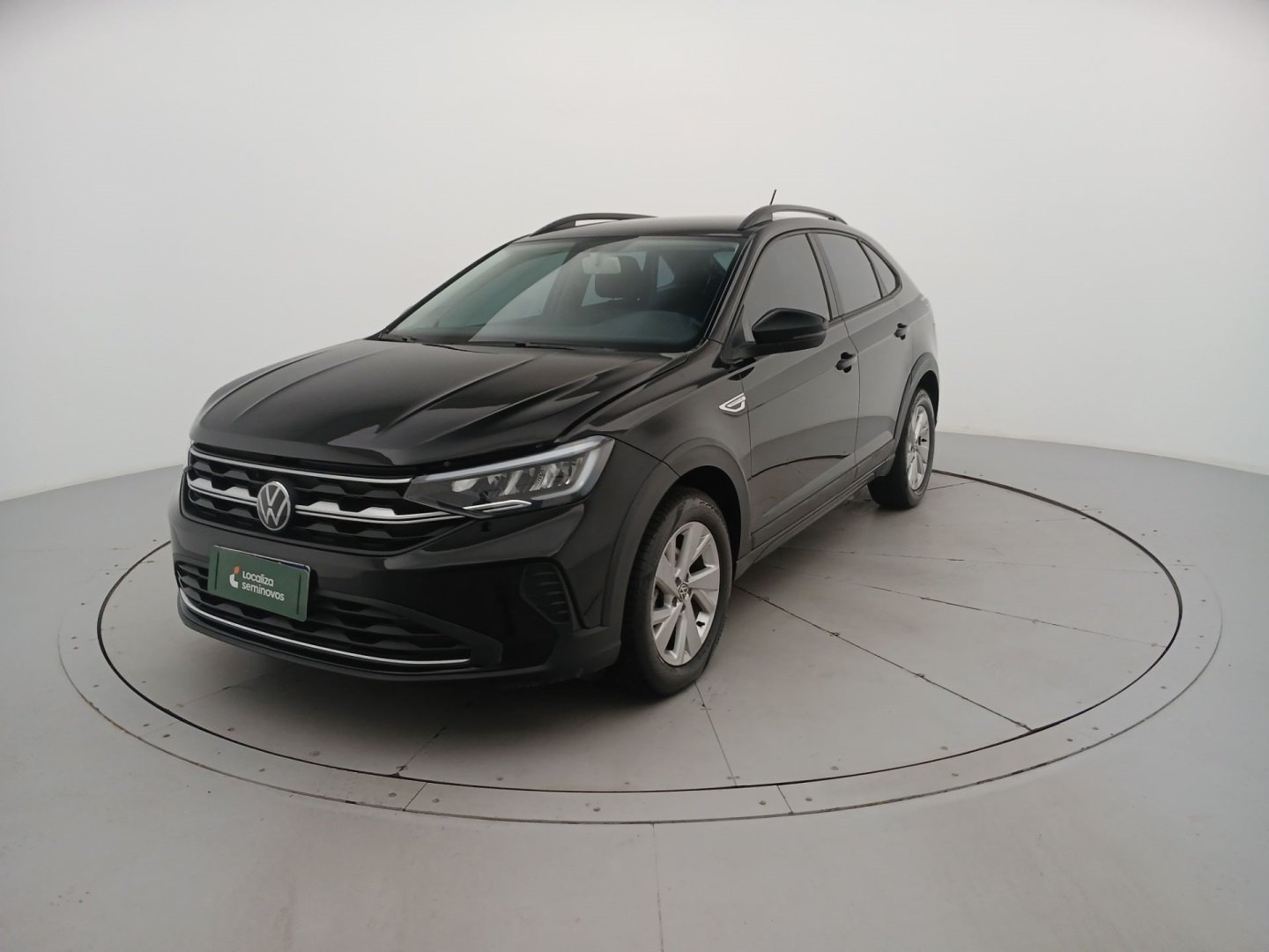 Volkswagen Nivus Comfortline 1.0 200 TSI Flex Aut. na cor Preto em Londrina / PR - 975195