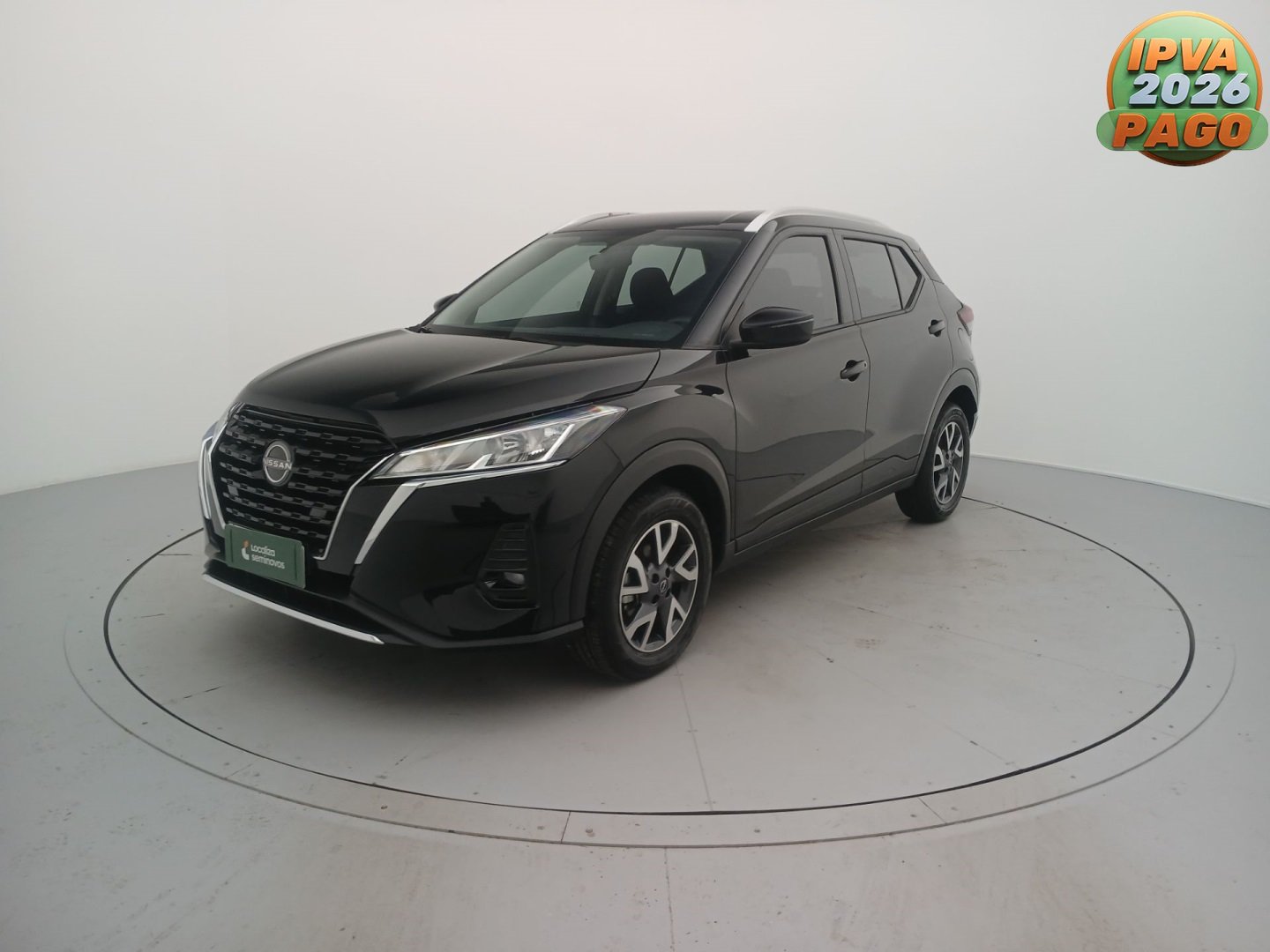 Nissan KICKS Sense 1.6 16V Flex Aut. na cor Preto em Maringá / PR - 975257