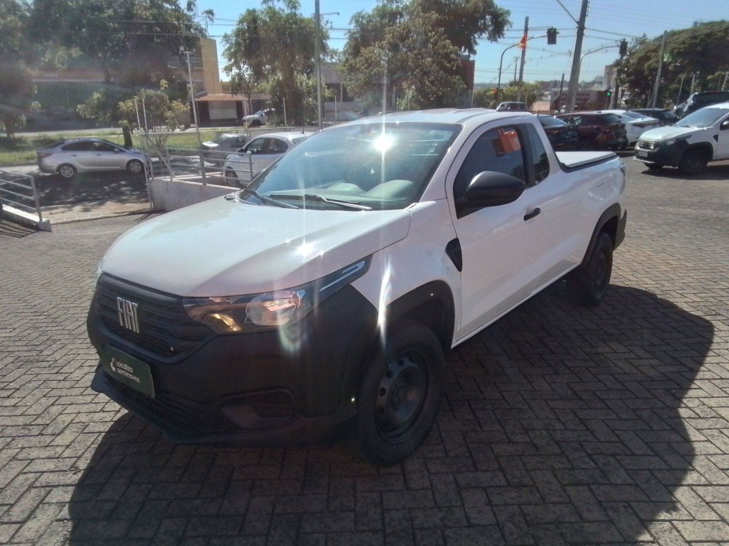 Fiat Strada Endurance 1.4 Flex 8V CD na cor Branco em Cascavel / PR - 975293