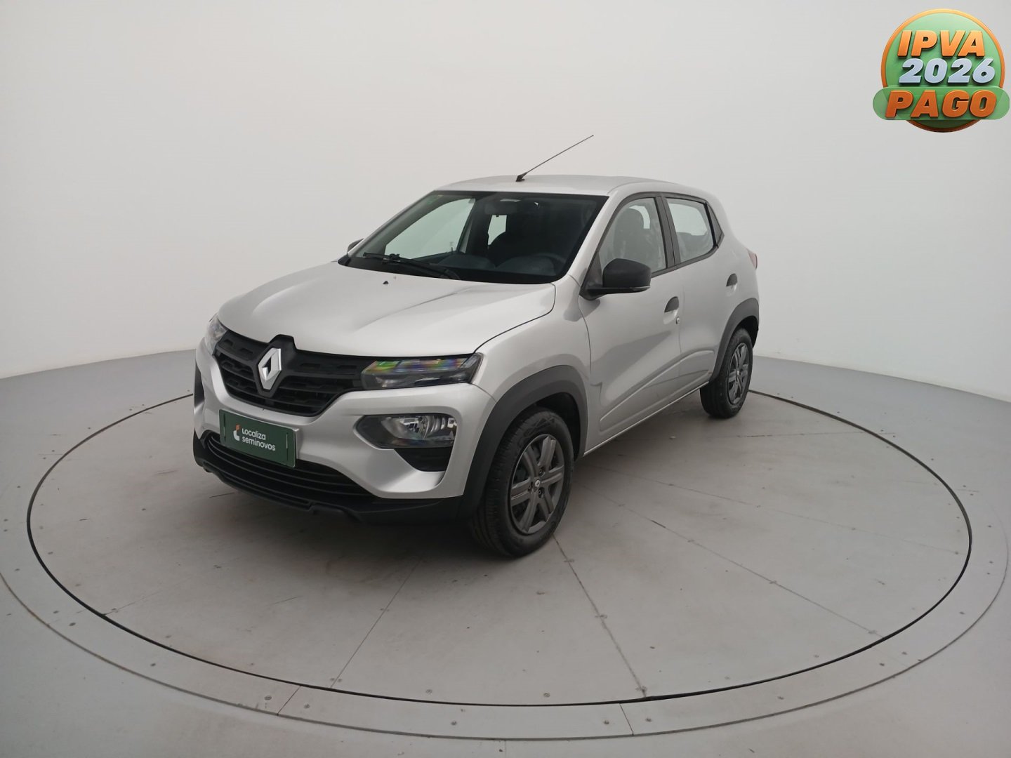 Renault Kwid Zen 1.0 Flex 12V 5p Mec. na cor Prata em Maringá / PR - 975319