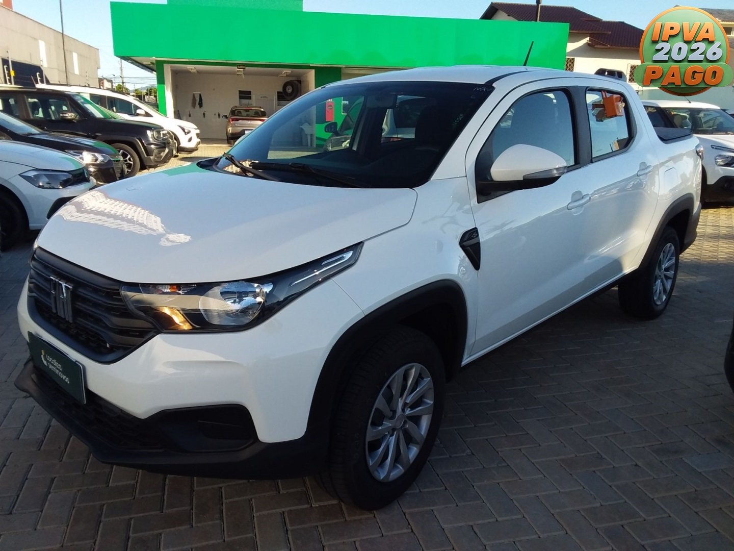 Fiat Strada Freedom 1.3 Flex 8V CS Plus na cor Branco em Palhoça / SC - 975596