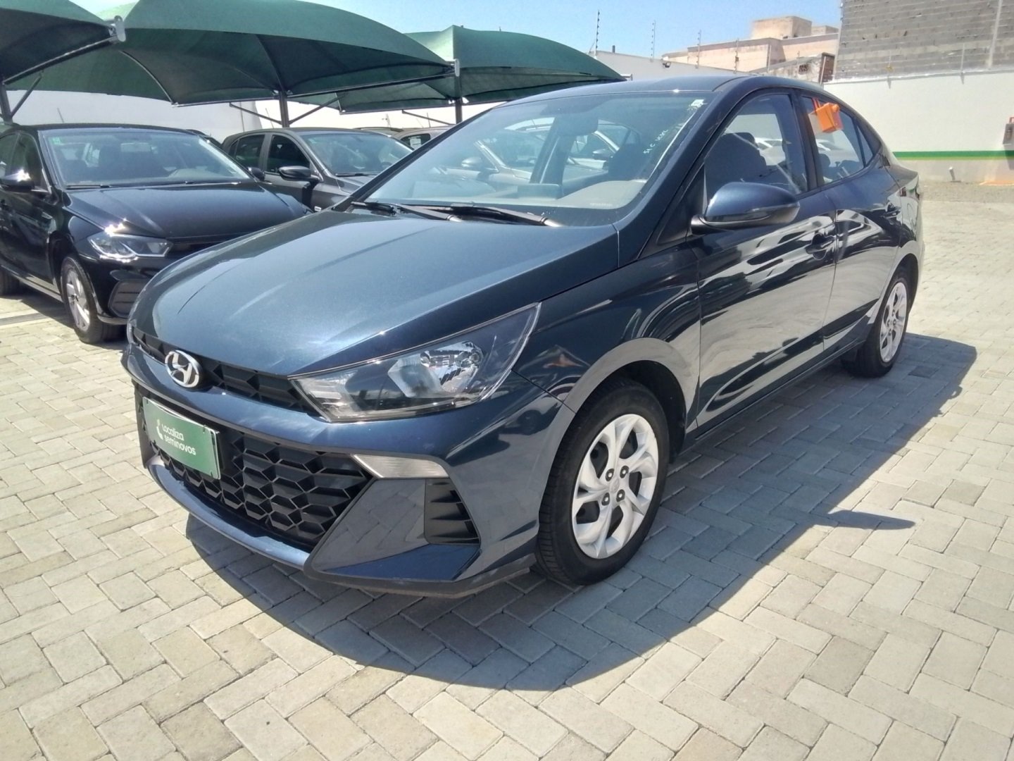 Hyundai HB20S Comfort Plus 1.0 Flex 12V Mec. na cor Azul em São José / SC - 975732