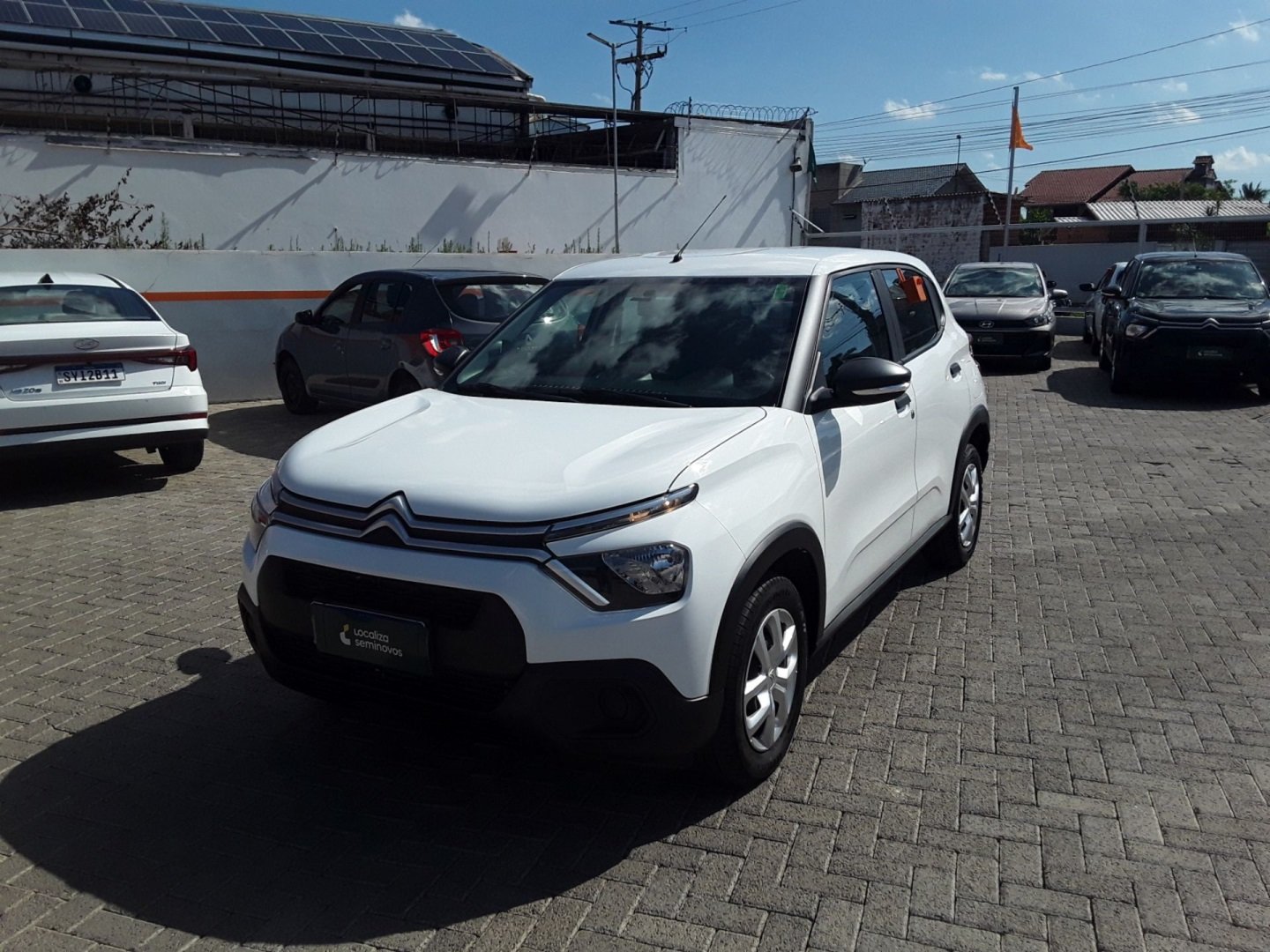 Citroën C3 Live Pack 1.0 Flex 6V 5p Mec. na cor Branco no Porto Alegre / RS - 975765
