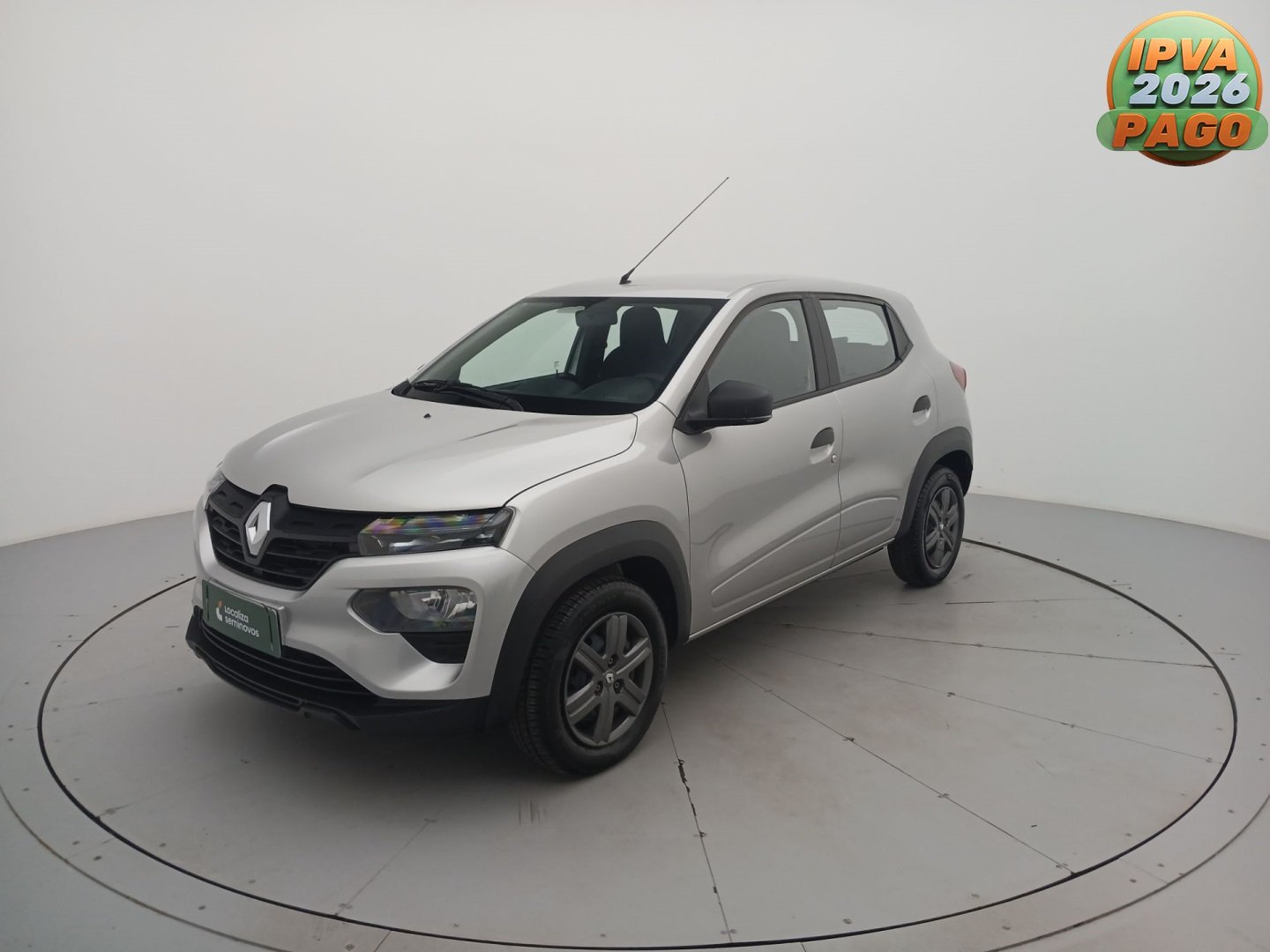 Renault Kwid Zen 1.0 Flex 12V 5p Mec. na cor Prata em Maringá / PR - 975774