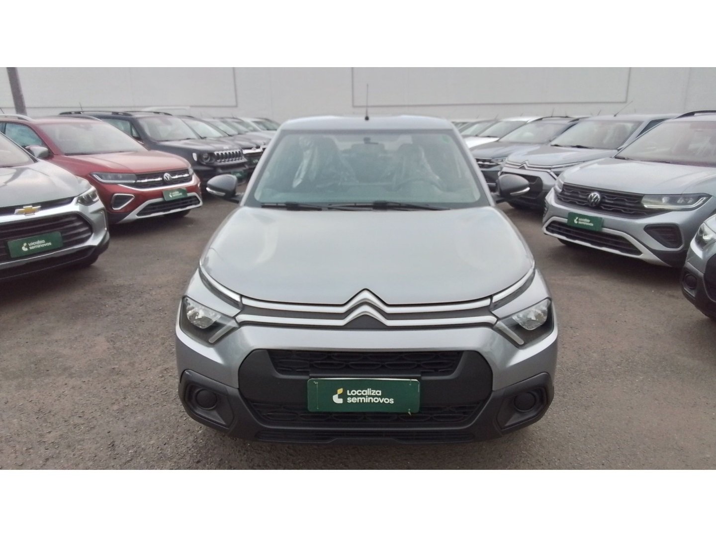 Citroën C3 Live Pack 1.0 Flex 6V 5p Mec. na cor Cinza em Itajaí / SC - 976073