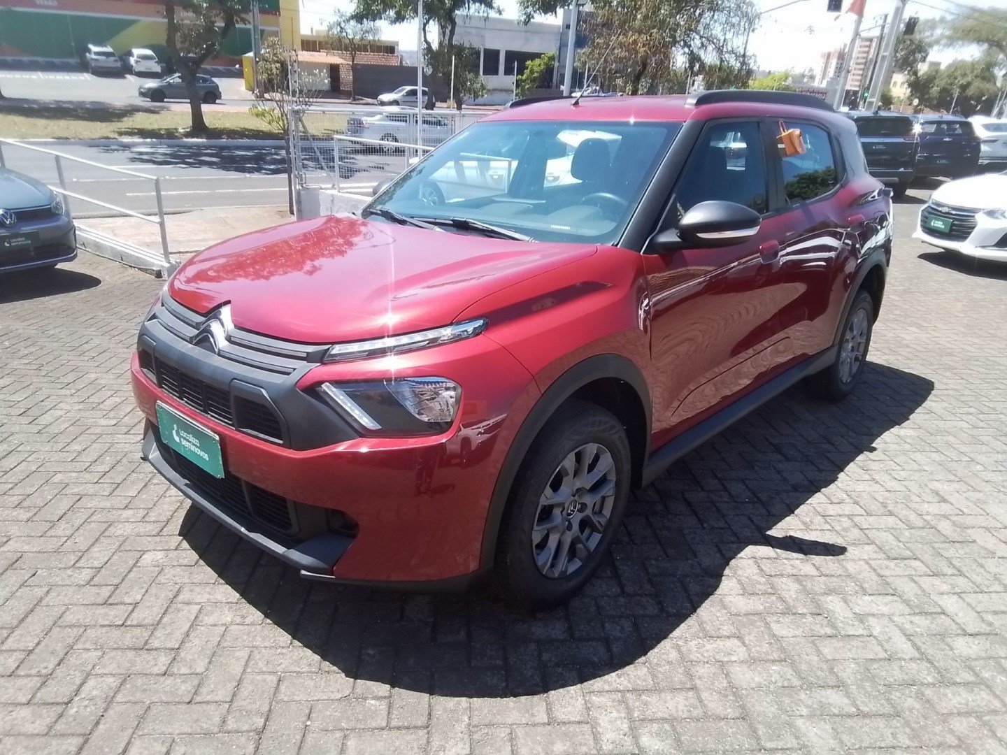 Citroën C3 Aircross F. Pack 1.0 Flex TB 200 Aut. na cor Vermelho em Maringá / PR - 976361