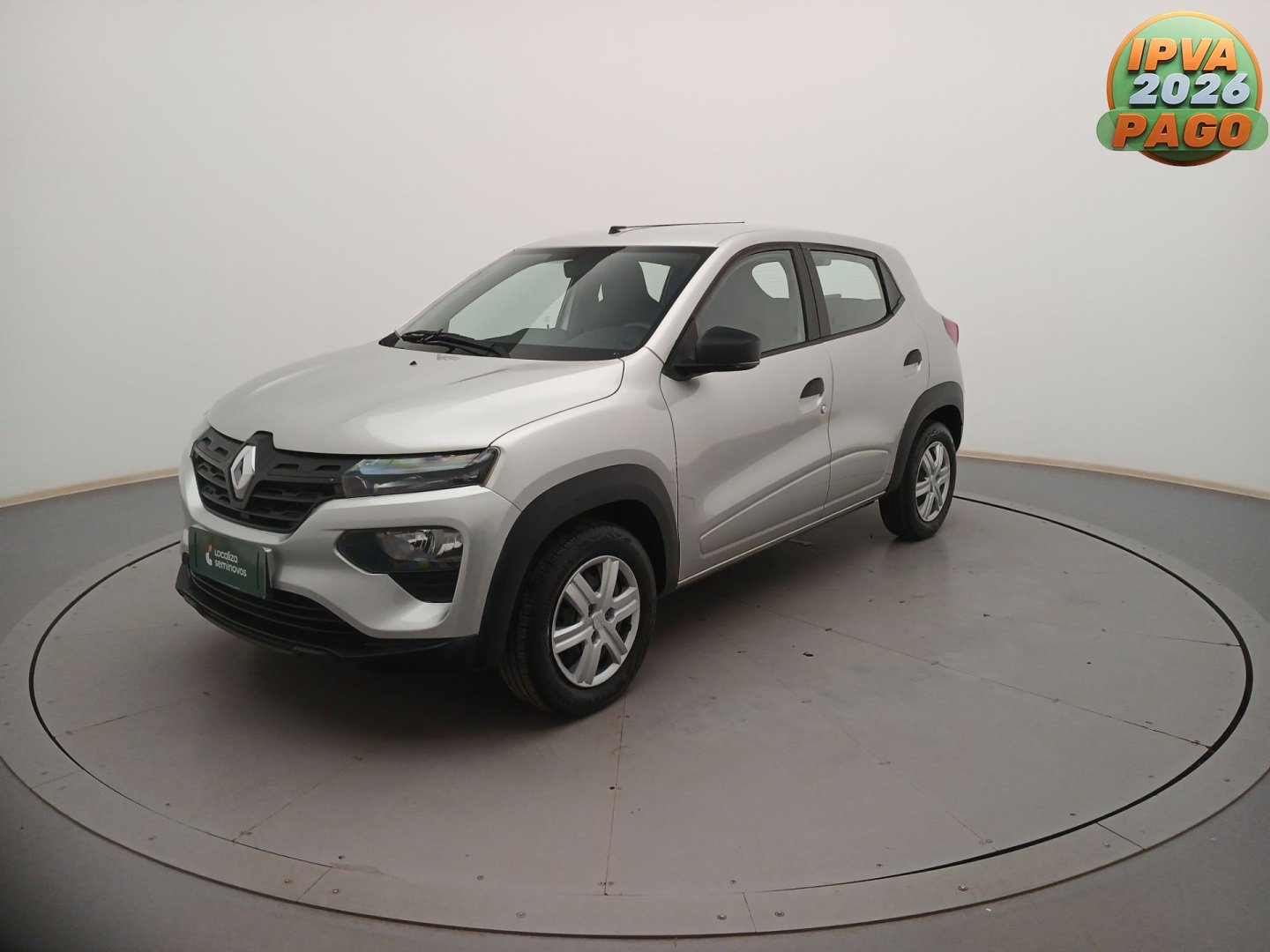 Renault Kwid Zen 1.0 Flex 12V 5p Mec. na cor Prata em Maringá / PR - 976389