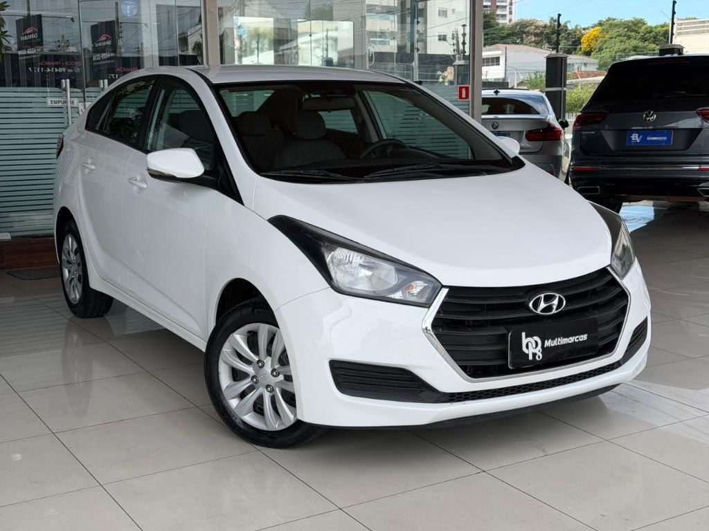 Hyundai HB20S C.Style/C.Plus1.6 Flex 16V Aut. 4p na cor Branco em Florianópolis / SC - 976420