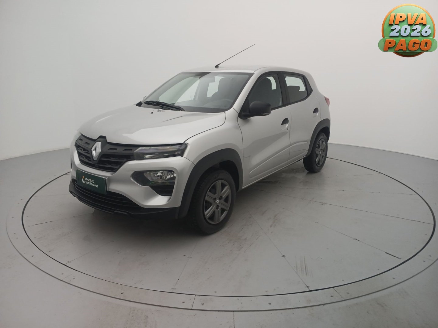 Renault Kwid Zen 1.0 Flex 12V 5p Mec. na cor Prata em Maringá / PR - 976467