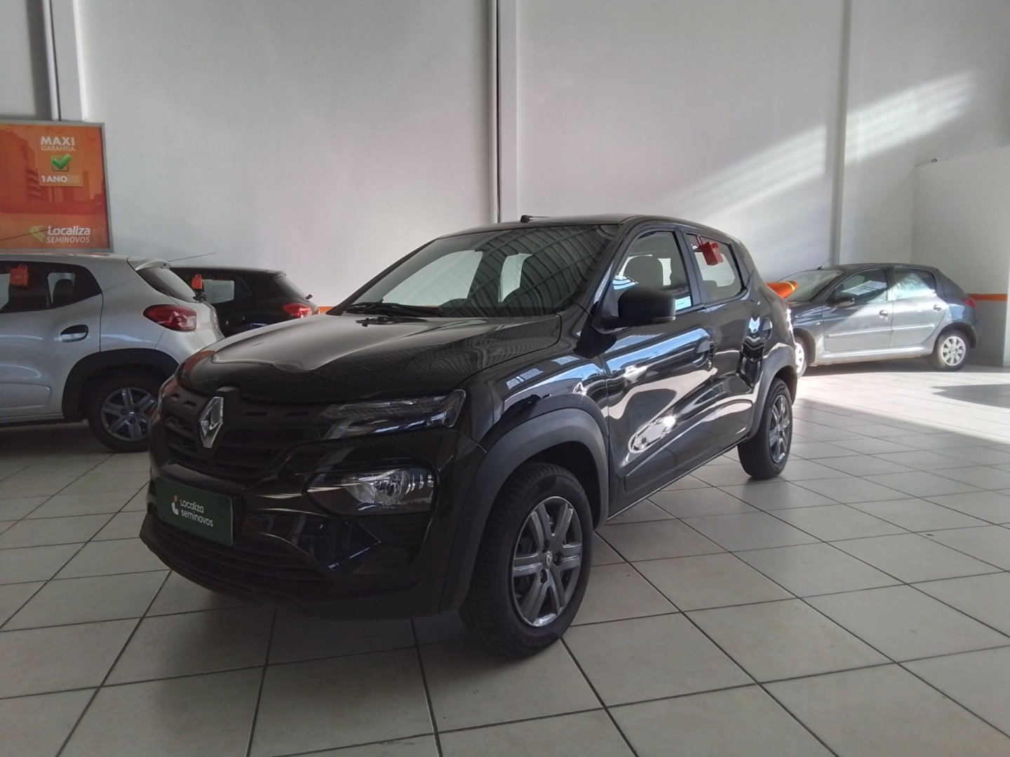Renault Kwid Zen 1.0 Flex 12V 5p Mec. na cor Preto no Santa Maria / RS - 976732