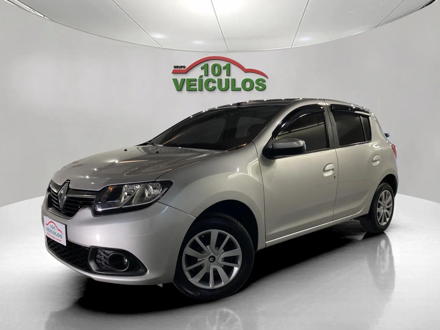 Renault Sandero Expression Hi-Flex 1.6 8V 5p na cor Prata em São José / SC - 977081