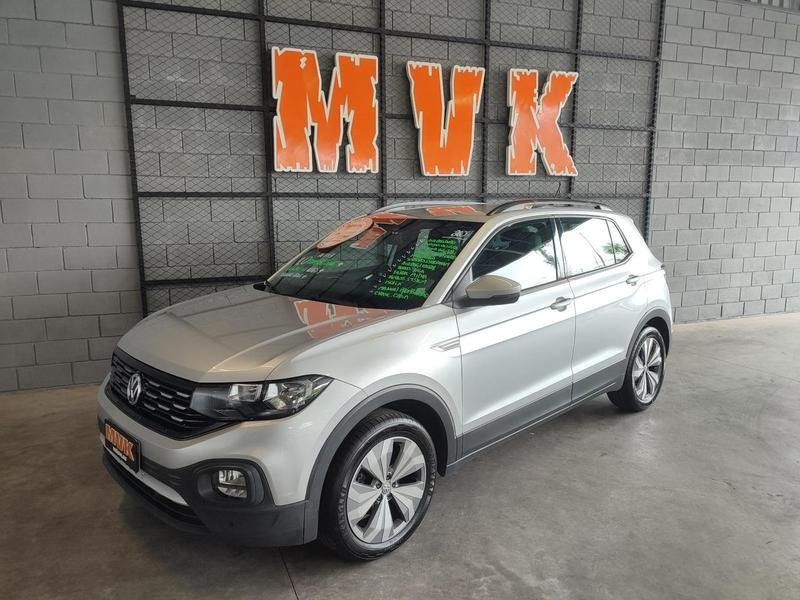 Volkswagen T-Cross Comfor. 200 TSI 1.0 Flex 5p Aut. na cor Prata em Ponta Grossa / PR - 977125