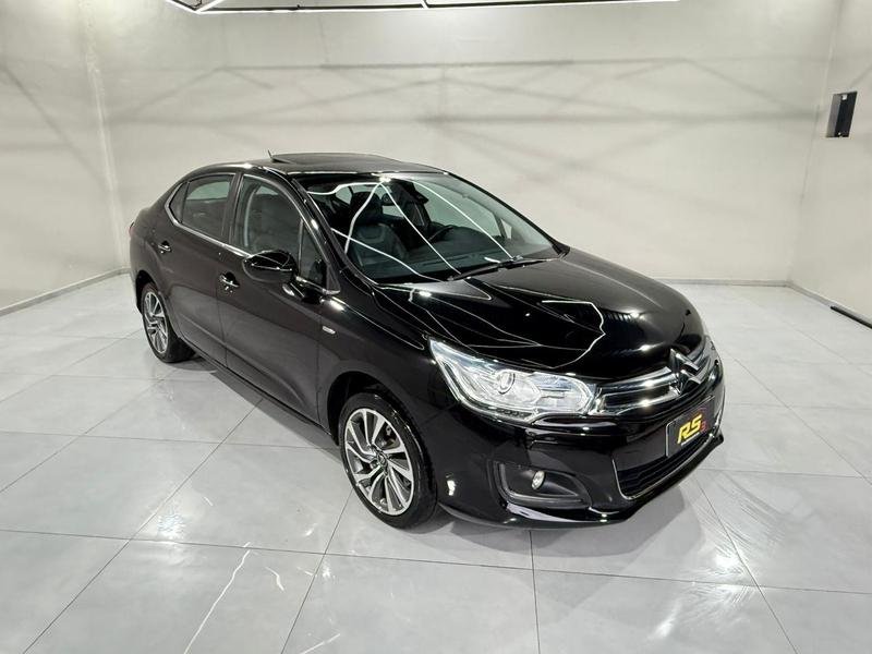 Citroën C4 Lounge Exclusive 1.6 Turbo 4p Aut. na cor Preto em Curitiba / PR - 977482