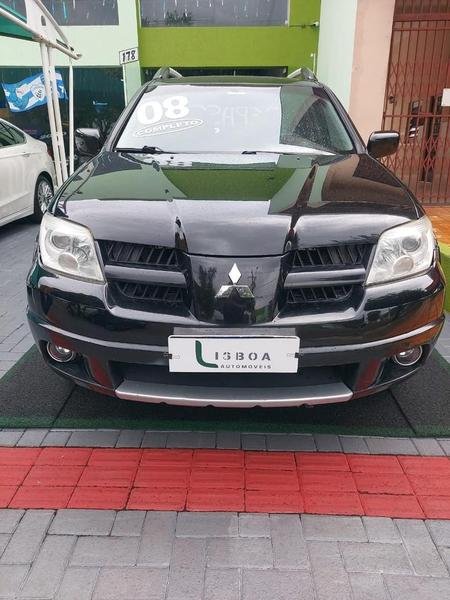 Mitsubishi Airtrek 2.4 16V 163cv/ 136cv 4x4 5p Aut. na cor Preto em Londrina / PR - 977853