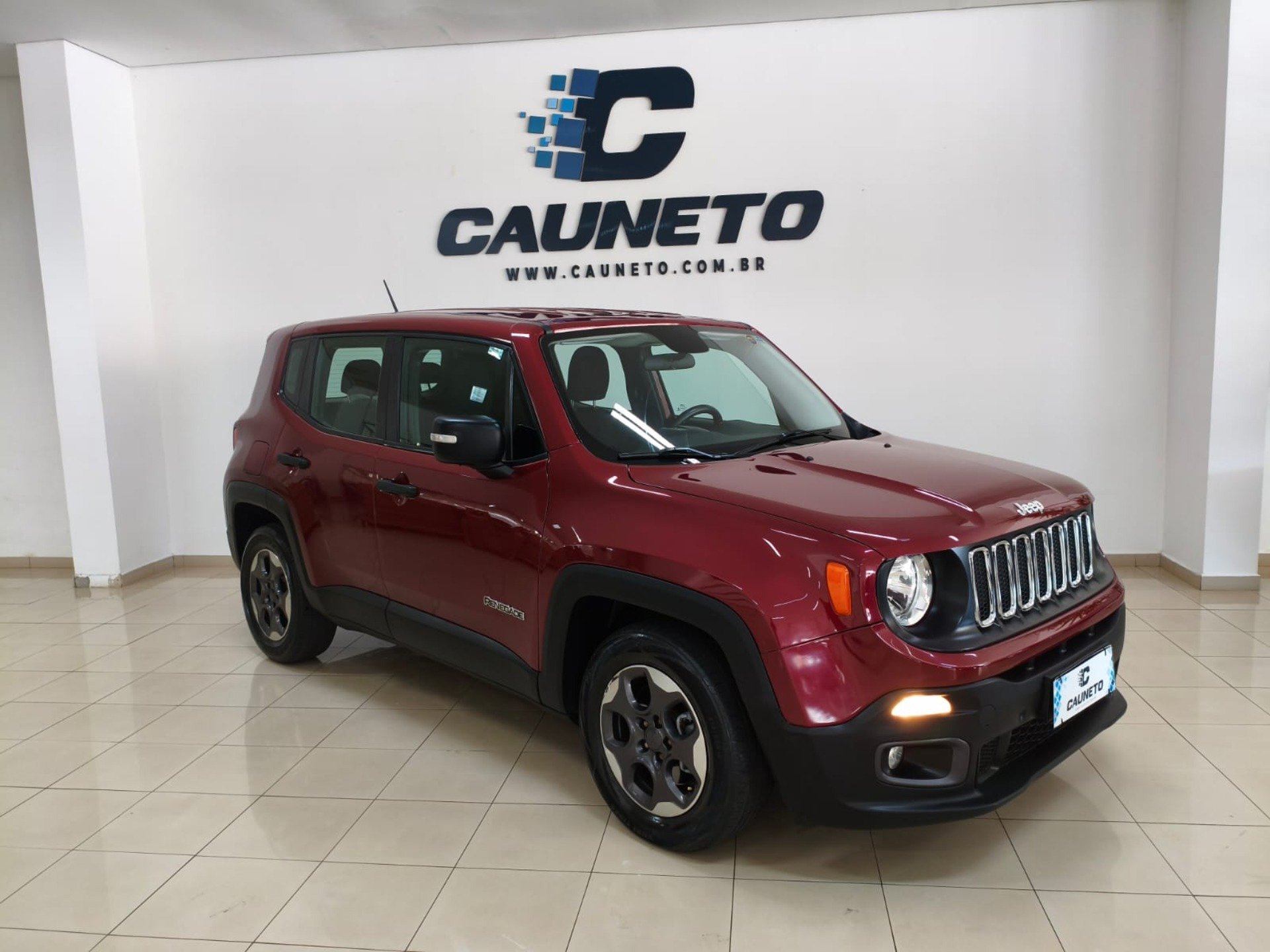 Jeep Renegade Sport 1.8 4x2 Flex 16V Aut. na cor Vermelho em Toledo / PR - 977885