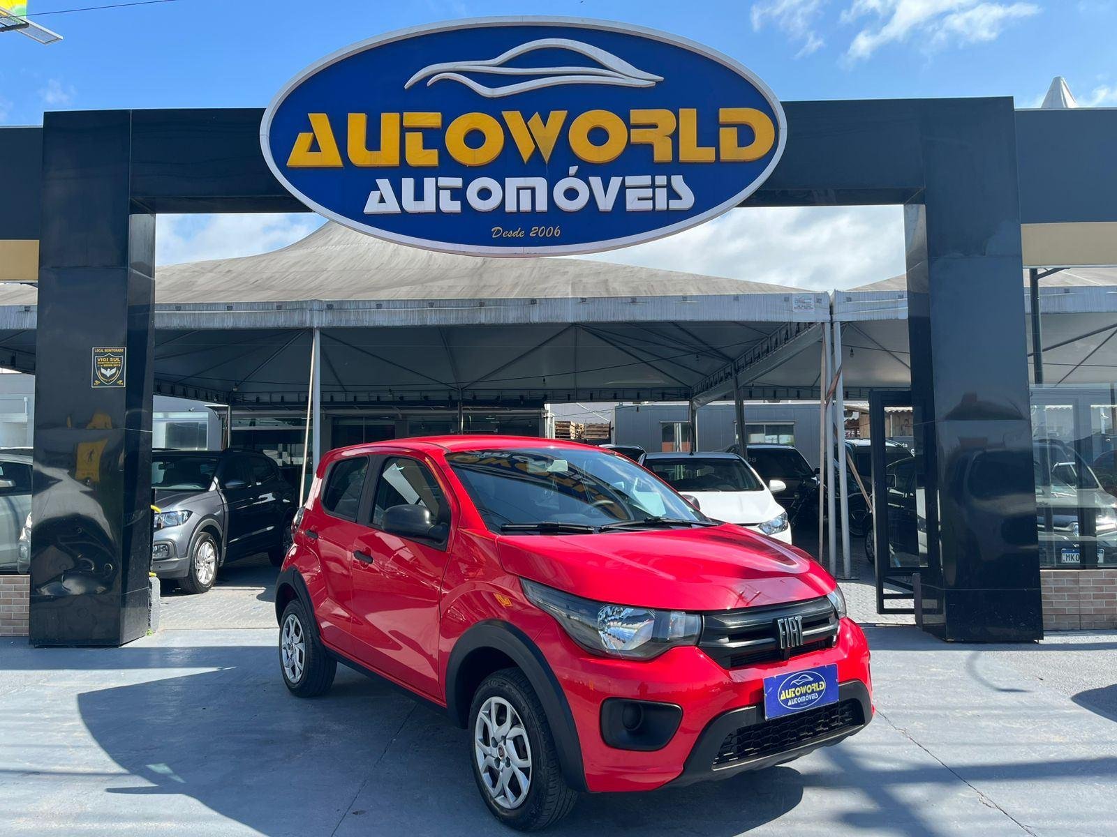 Fiat Mobi LIKE 1.0 Fire Flex 5p. na cor Vermelho em Palhoça / SC - 978271