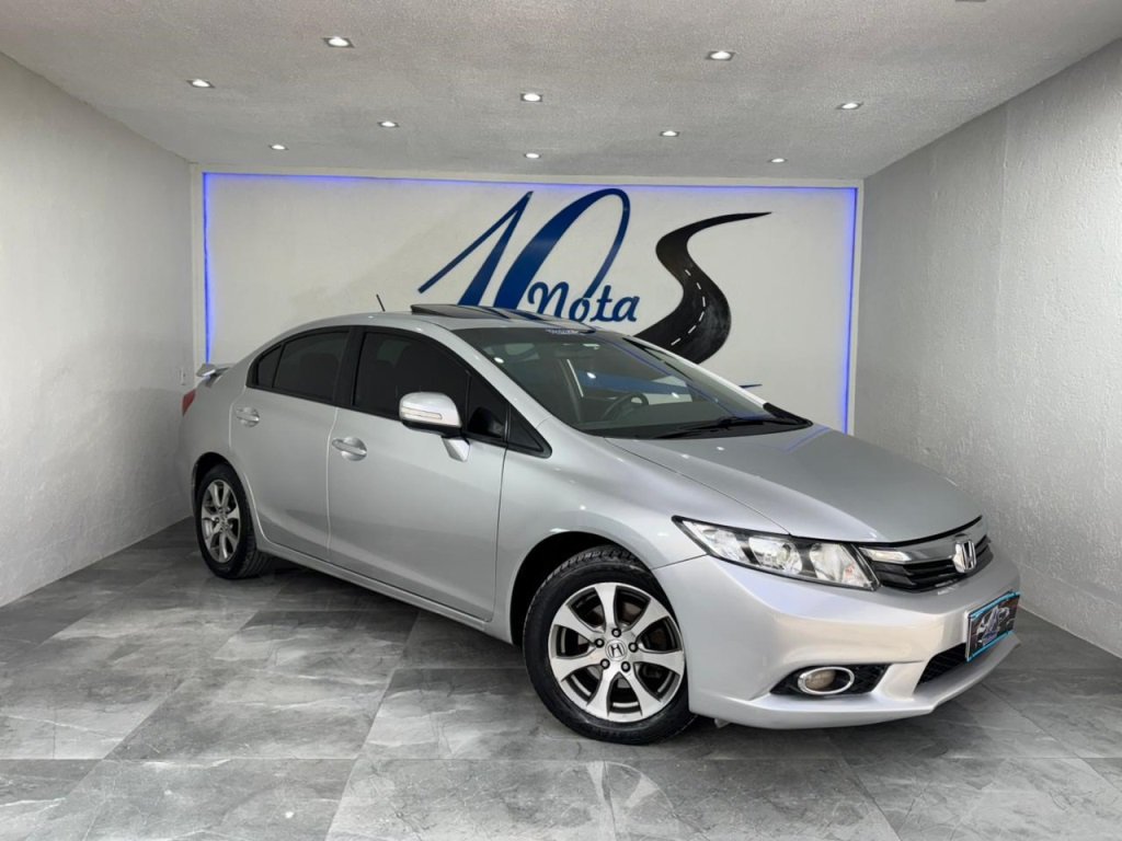 Honda Civic Sedan EXR 2.0 Flexone 16V Aut. 4p na cor Prata em Curitiba / PR - 978553