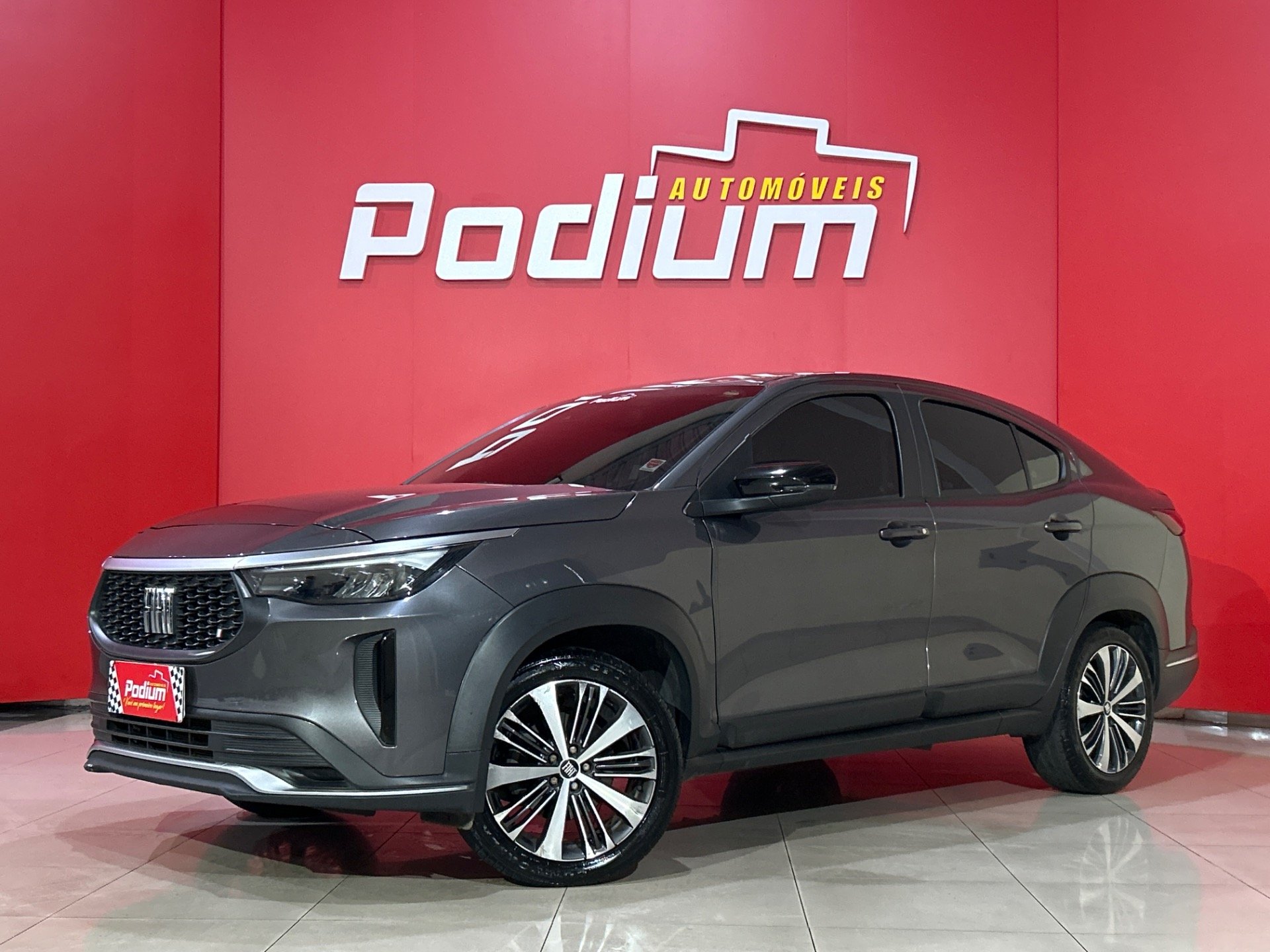 Fiat Fastback Audace 1.0 200 T. Flex Aut na cor Cinza em Ponta Grossa / PR - 978588