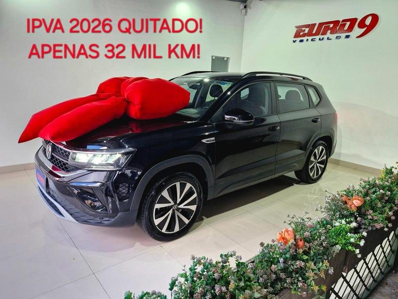 Volkswagen Taos Comfortline 1.4 250 TSI Flex Aut. na cor Preto em Curitiba / PR - 978637