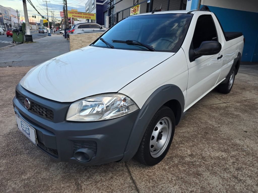 Fiat Strada Working HARD 1.4 Fire Flex 8V CS na cor Branco em Campinas / SP - 978715