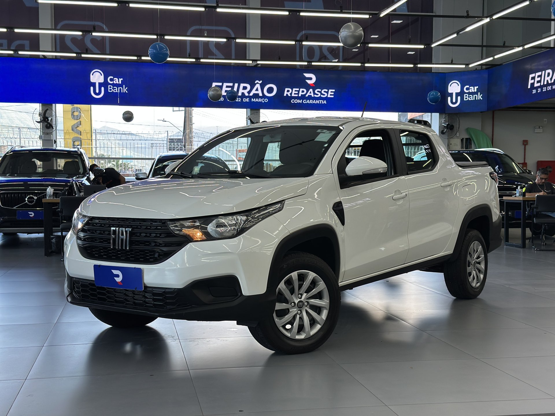 Fiat Strada Freedom 1.3 Flex 8V CD na cor Branco em Palhoça / SC - 978732